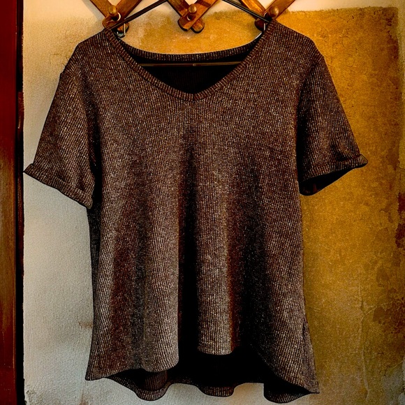 Oversized Waffle Knit Top - Picture 5 of 13